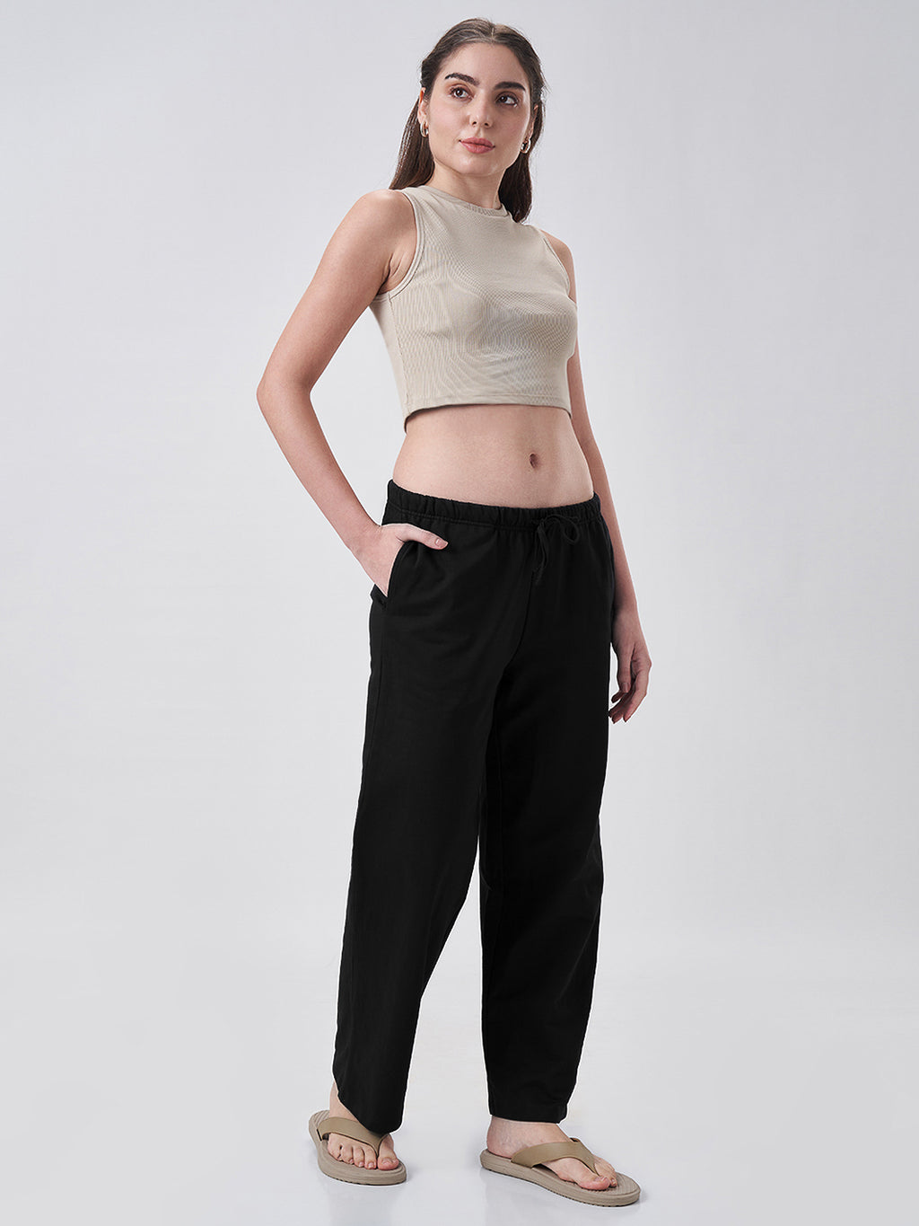 Womens Joggers  Jet Black