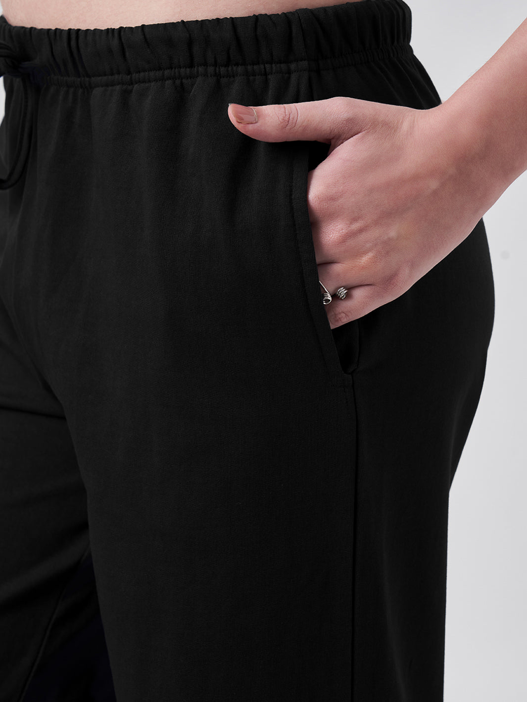 Womens Joggers  Jet Black