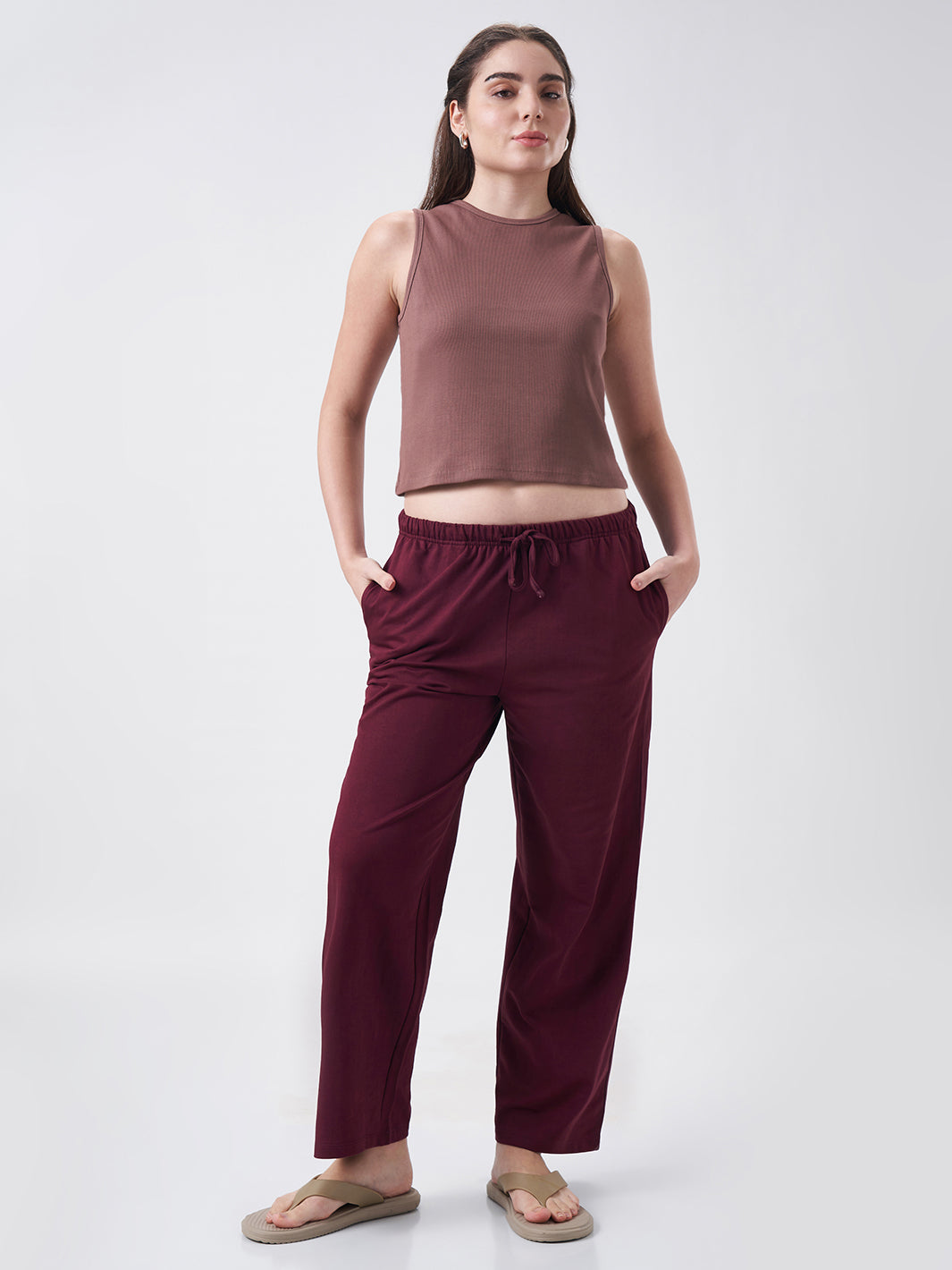 Womens Regular Tank Top Coffee Brew