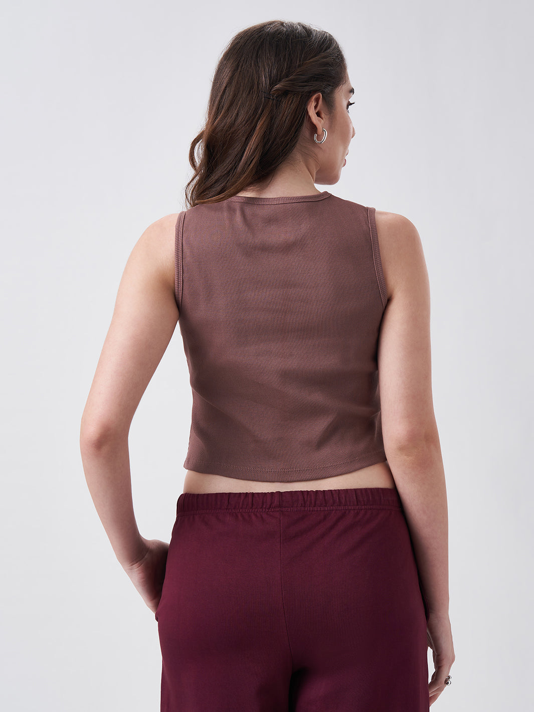 Womens Regular Tank Top Coffee Brew