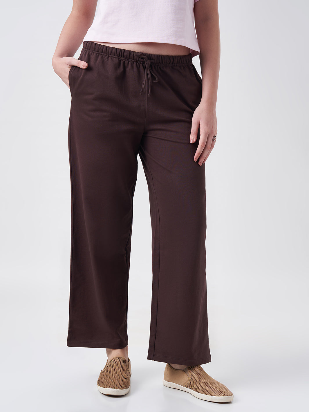 Womens Joggers  Cocoa Brown