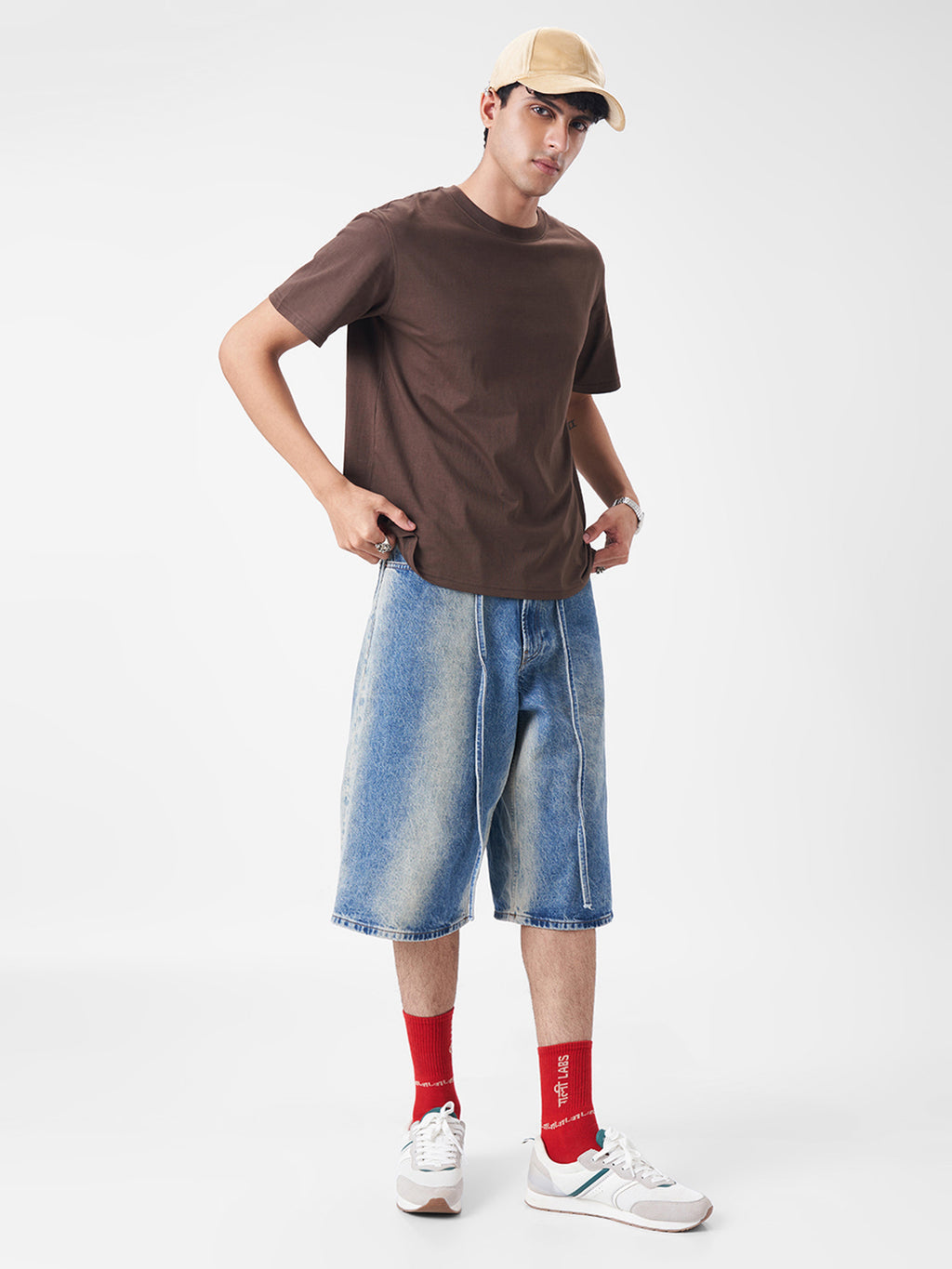 Mens Regular T Shirt Chocolate Fudge