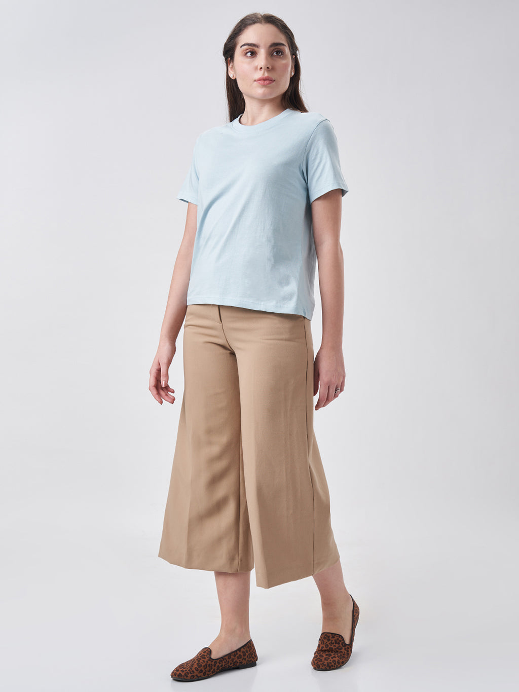 Womens Regular T Shirt  Blue Breeze