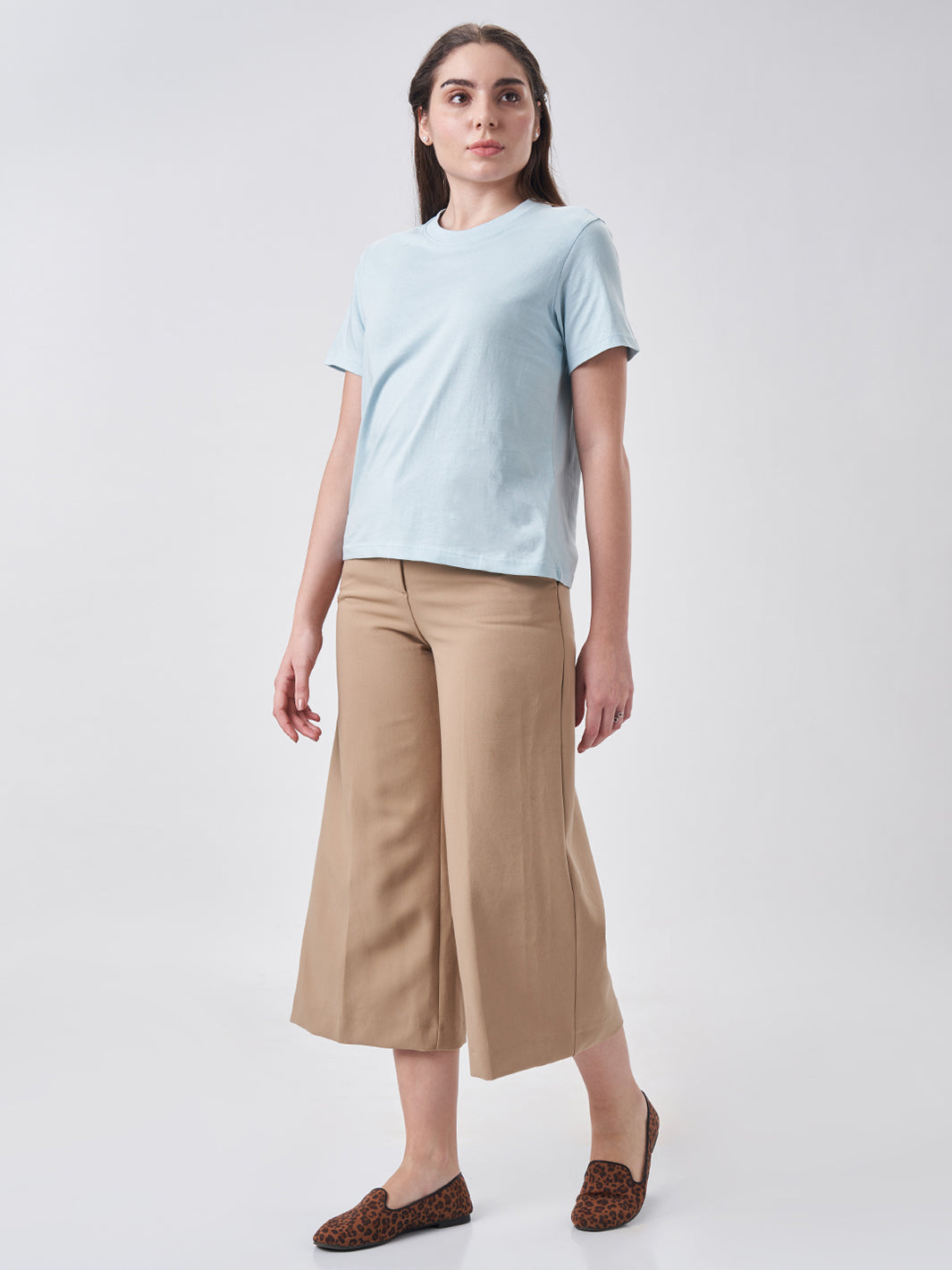 Womens Regular T Shirt  Blue Breeze