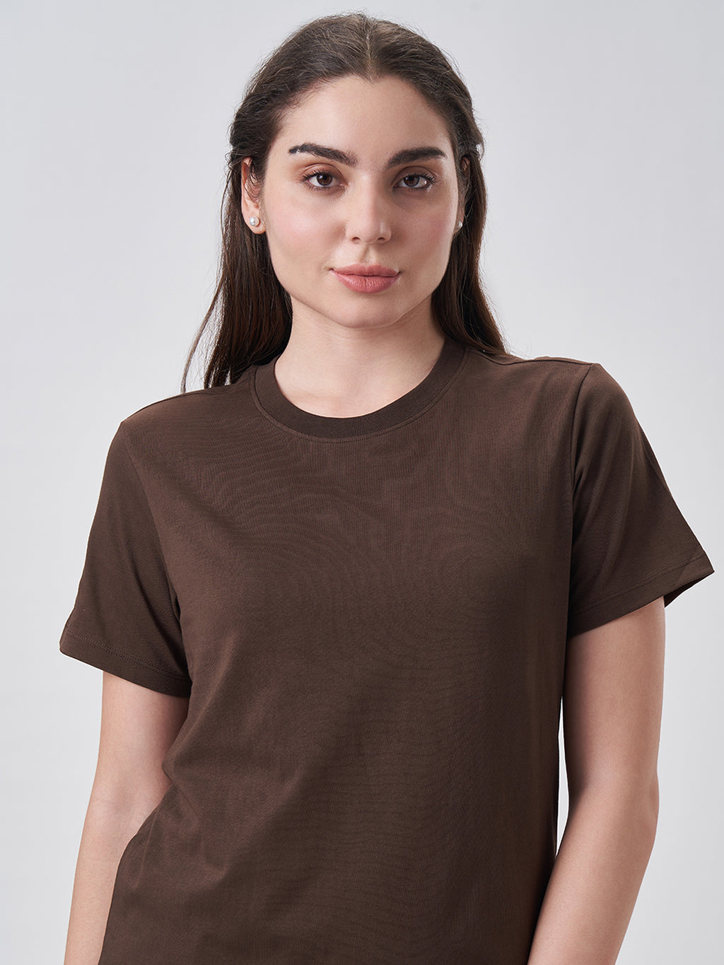 Womens Regular T Shirt  Chocolate Fudge