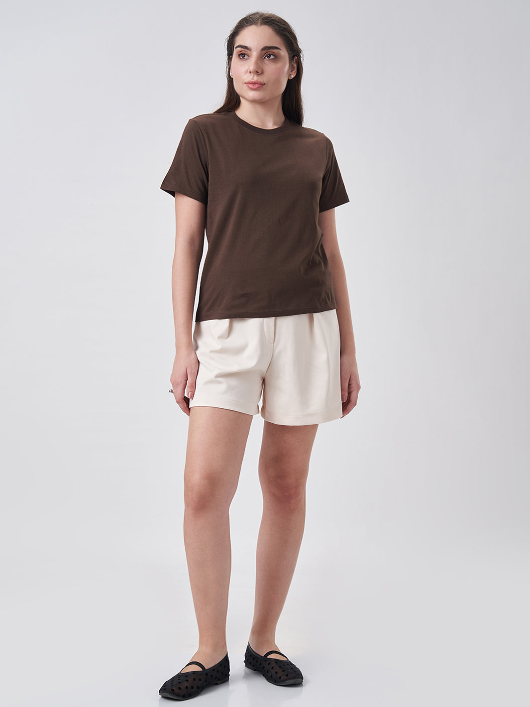 Womens Regular T Shirt  Chocolate Fudge