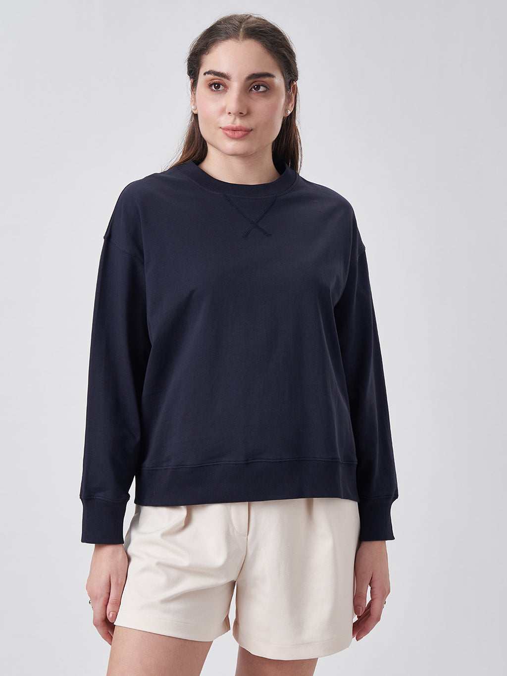 Womens Sweatshirt  Midnight Navy