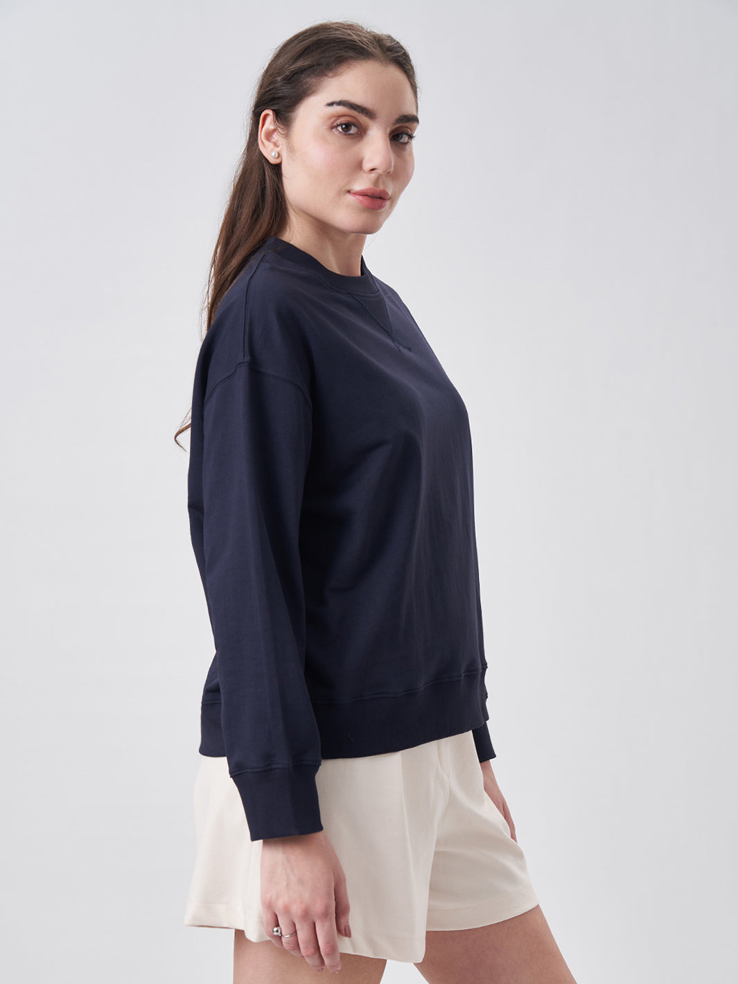 Womens Sweatshirt  Midnight Navy