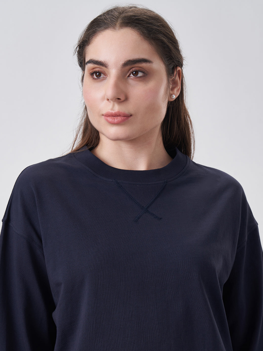 Womens Sweatshirt  Midnight Navy