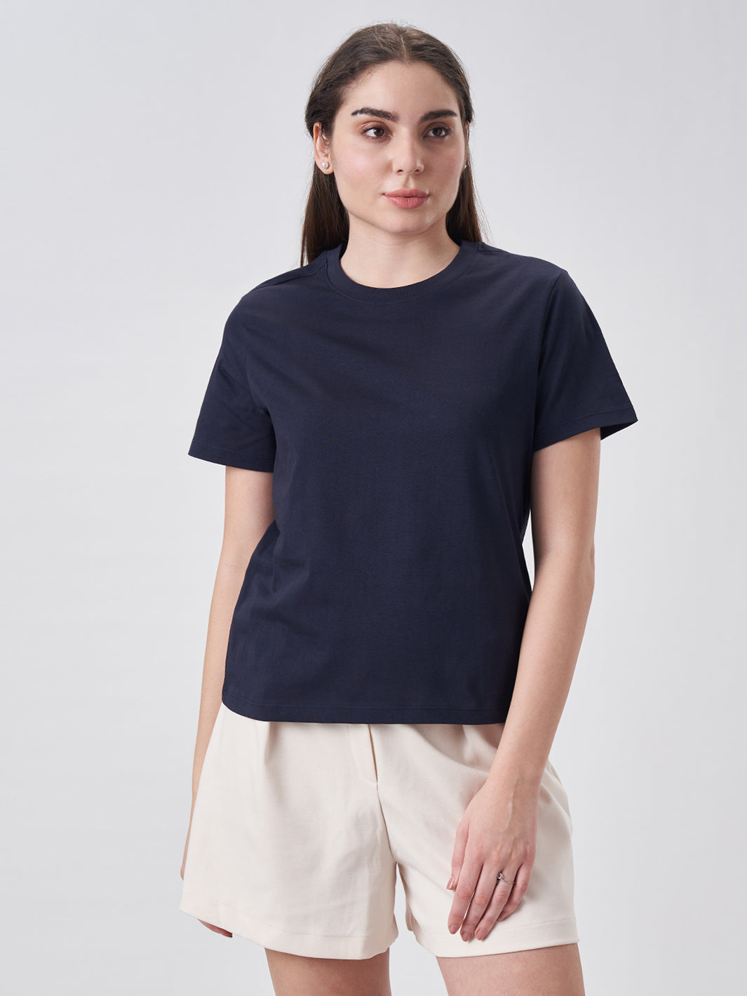 Womens Regular T Shirt  Midnight Navy