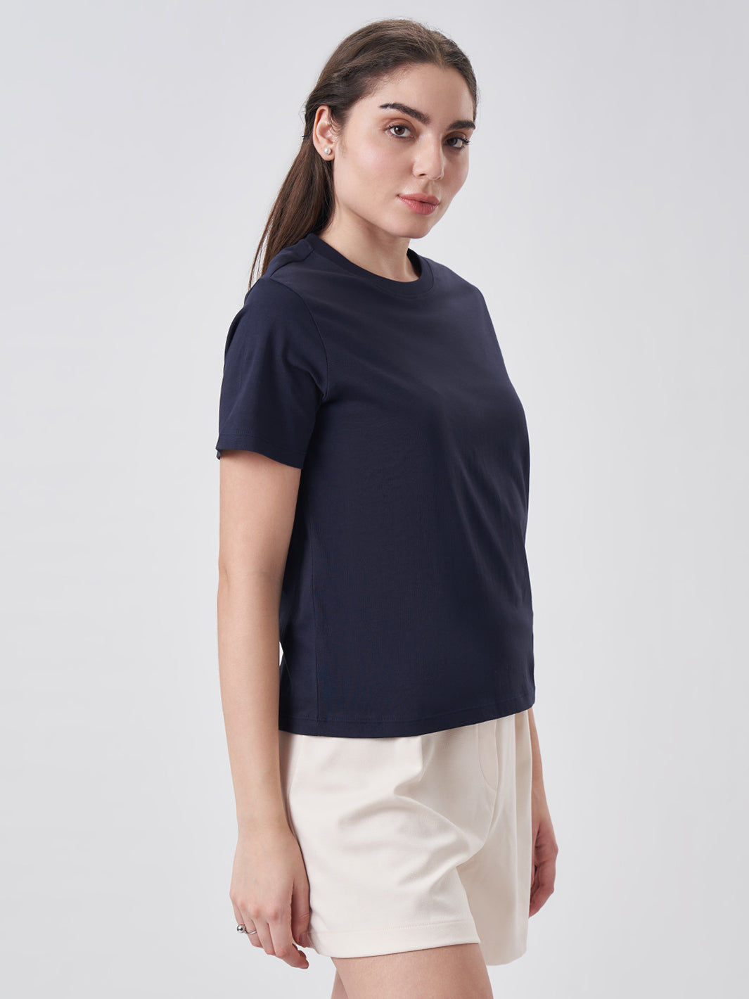 Womens Regular T Shirt  Midnight Navy