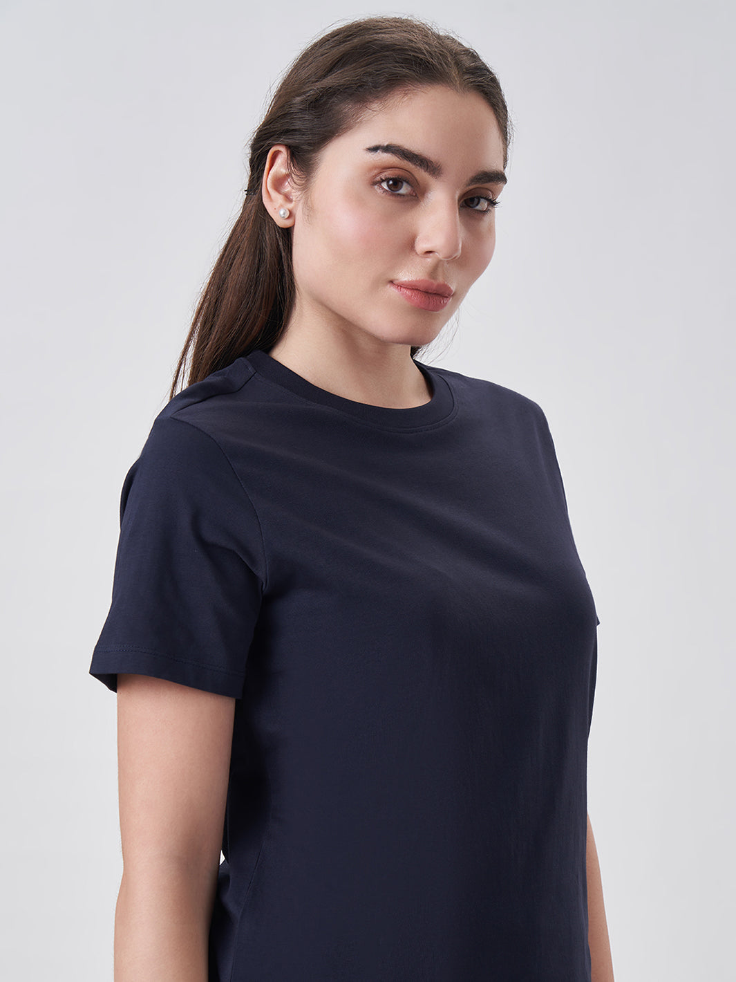 Womens Regular T Shirt  Midnight Navy