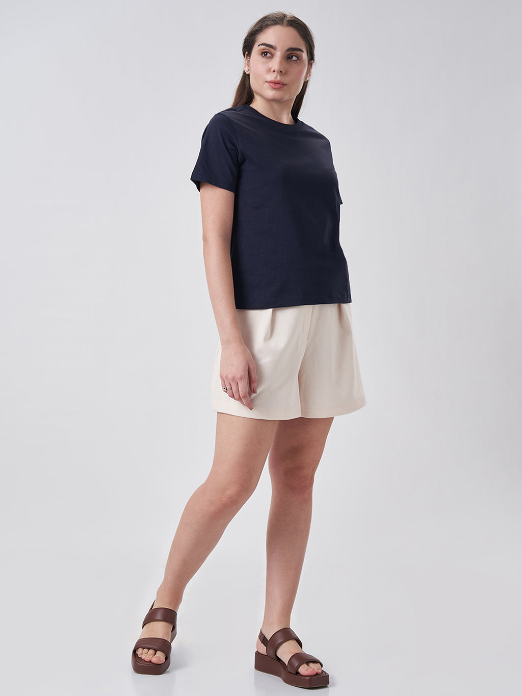 Womens Regular T Shirt  Midnight Navy