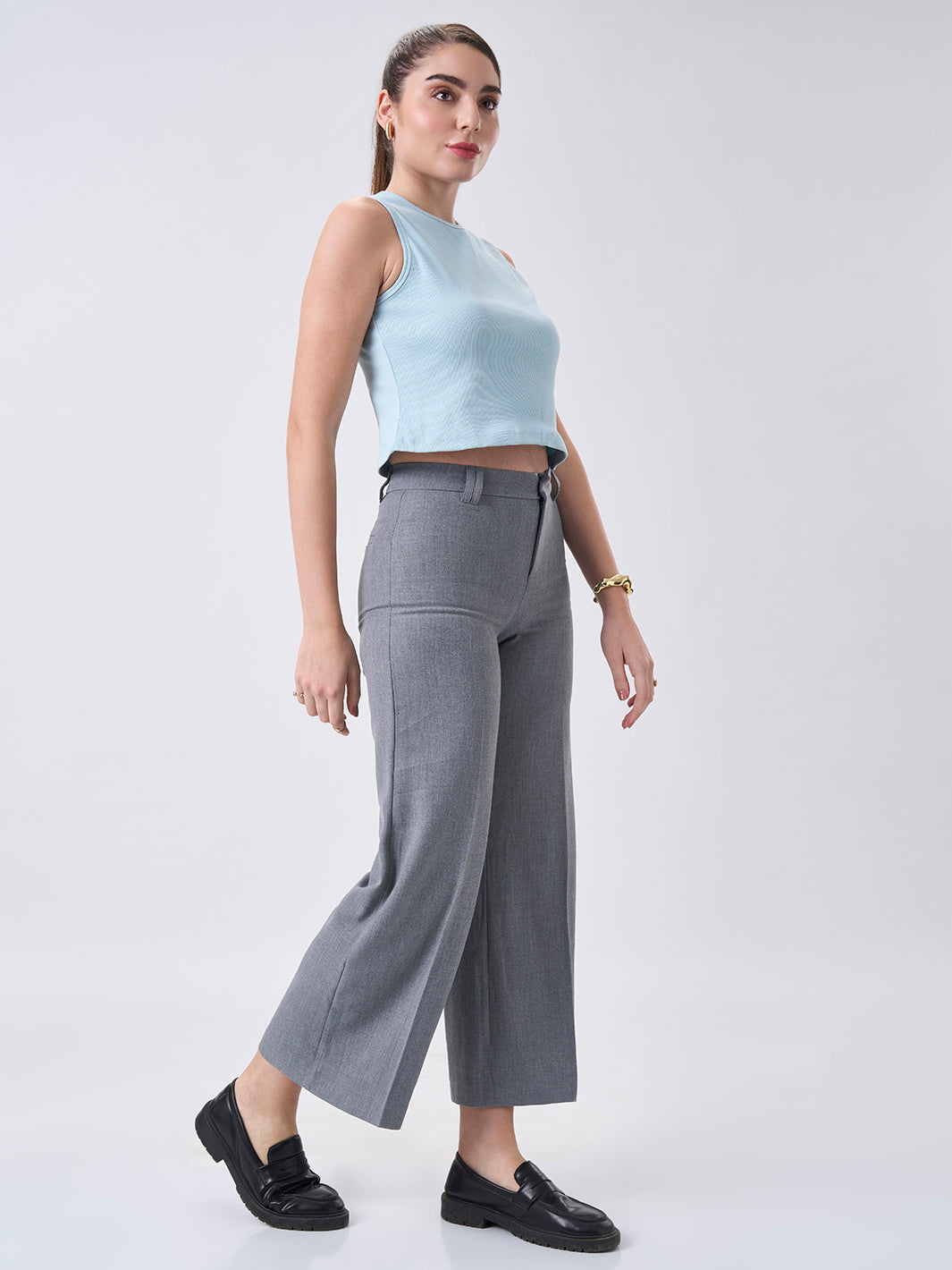 Womens Regular Tank Top Blue Breeze