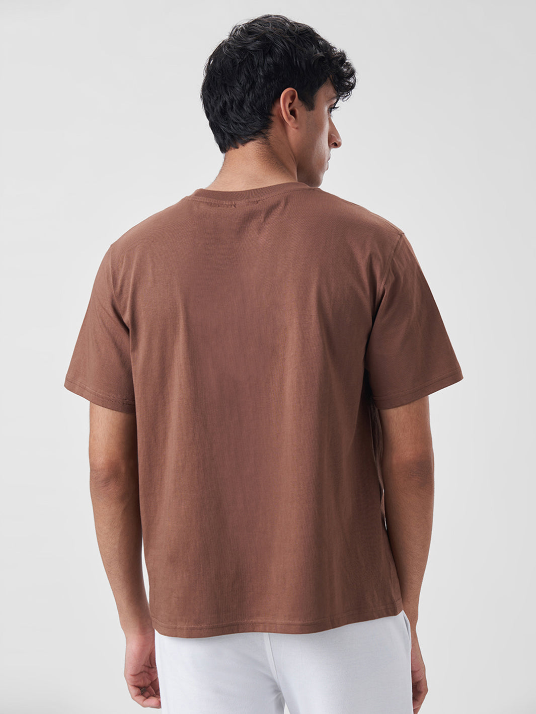 Mens Regular T Shirt Mocha Latte