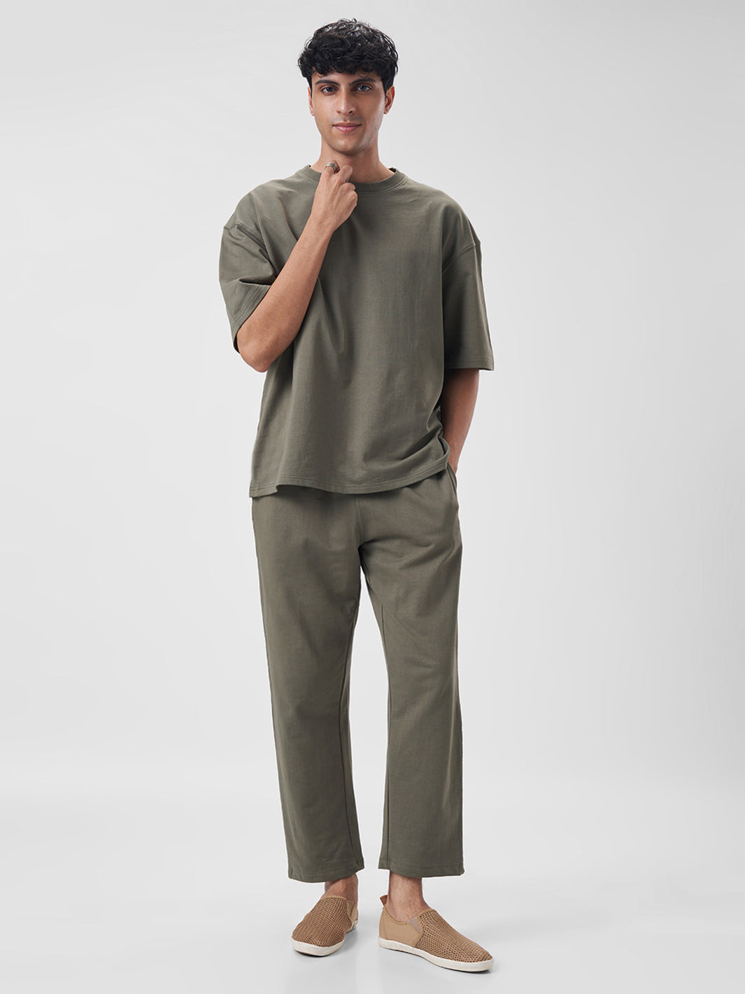 Mens Joggers  Dusty Olive