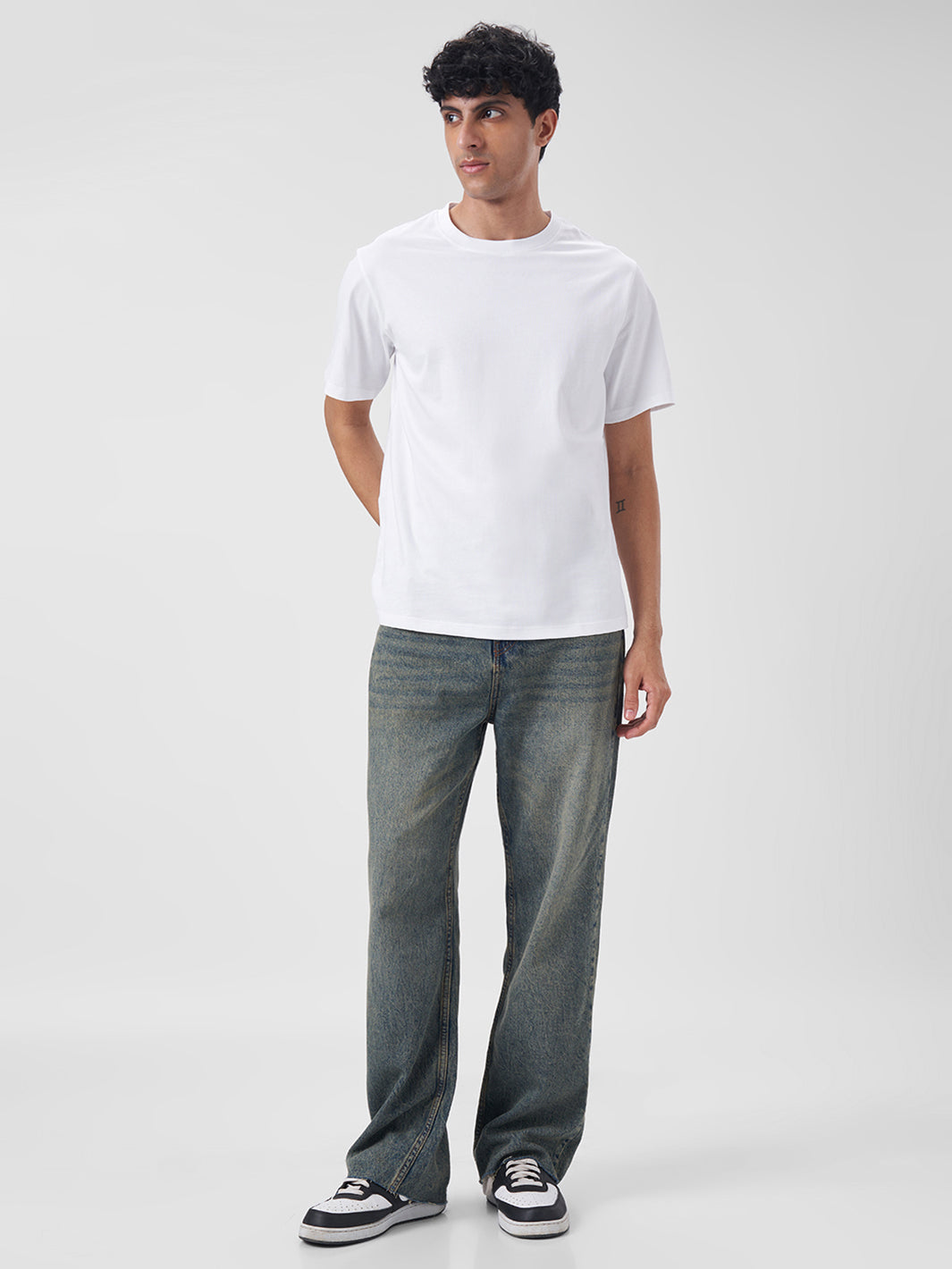 Mens Regular T Shirt Pearl White