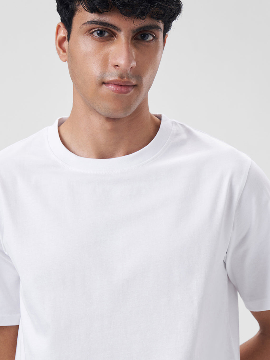 Mens Regular T Shirt Pearl White
