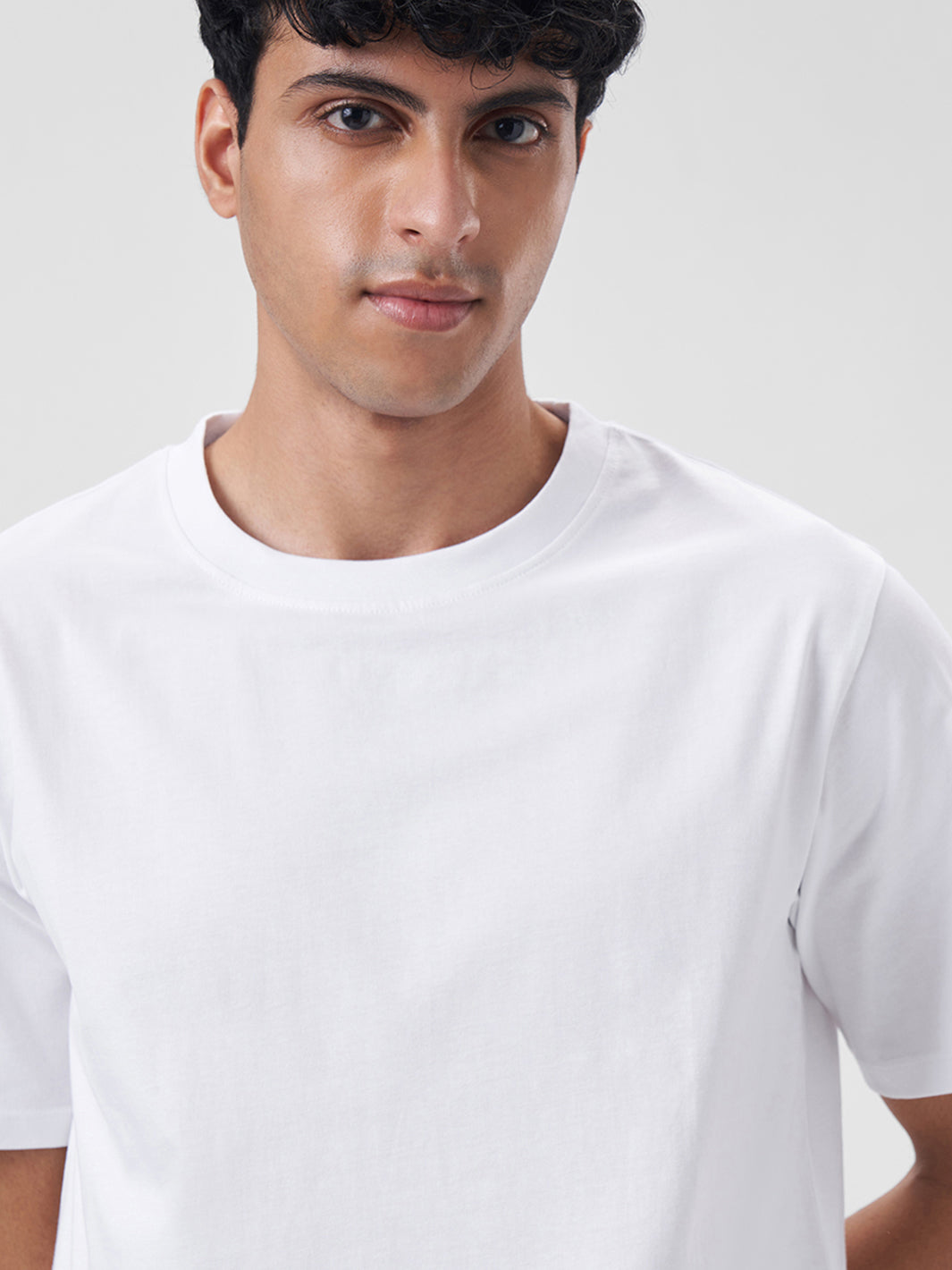 Mens Regular T Shirt Pearl White