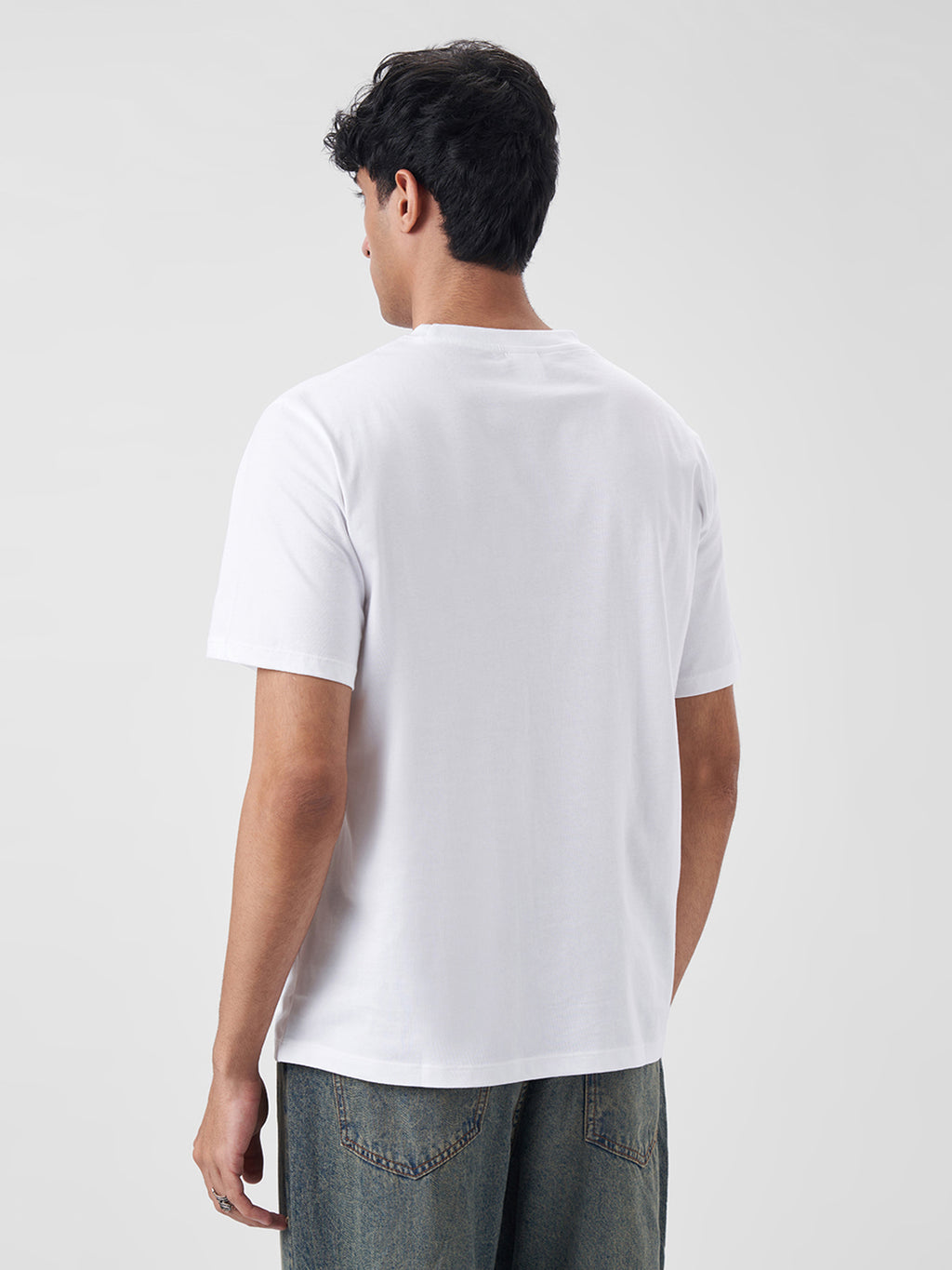 Mens Regular T Shirt Pearl White