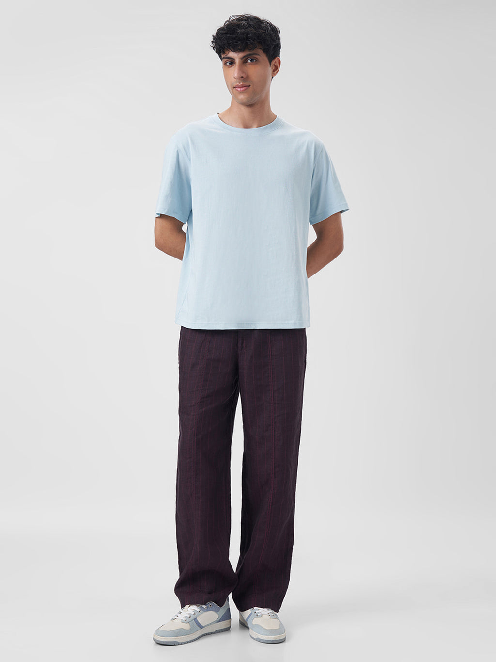 Mens Regular T Shirt Blue Breeze