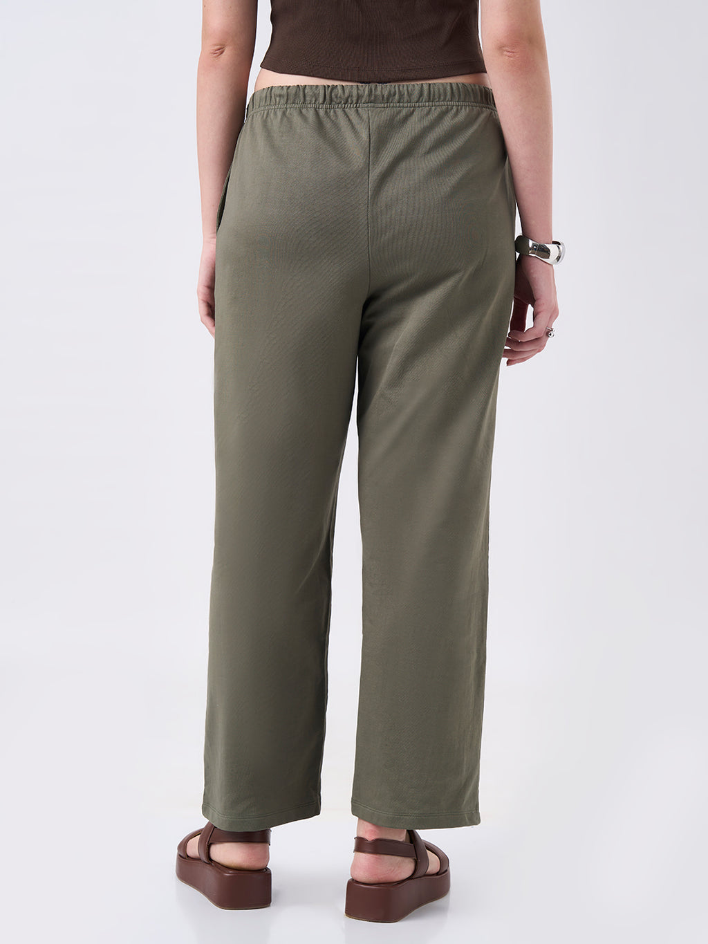 Womens Joggers  Dusty Olive