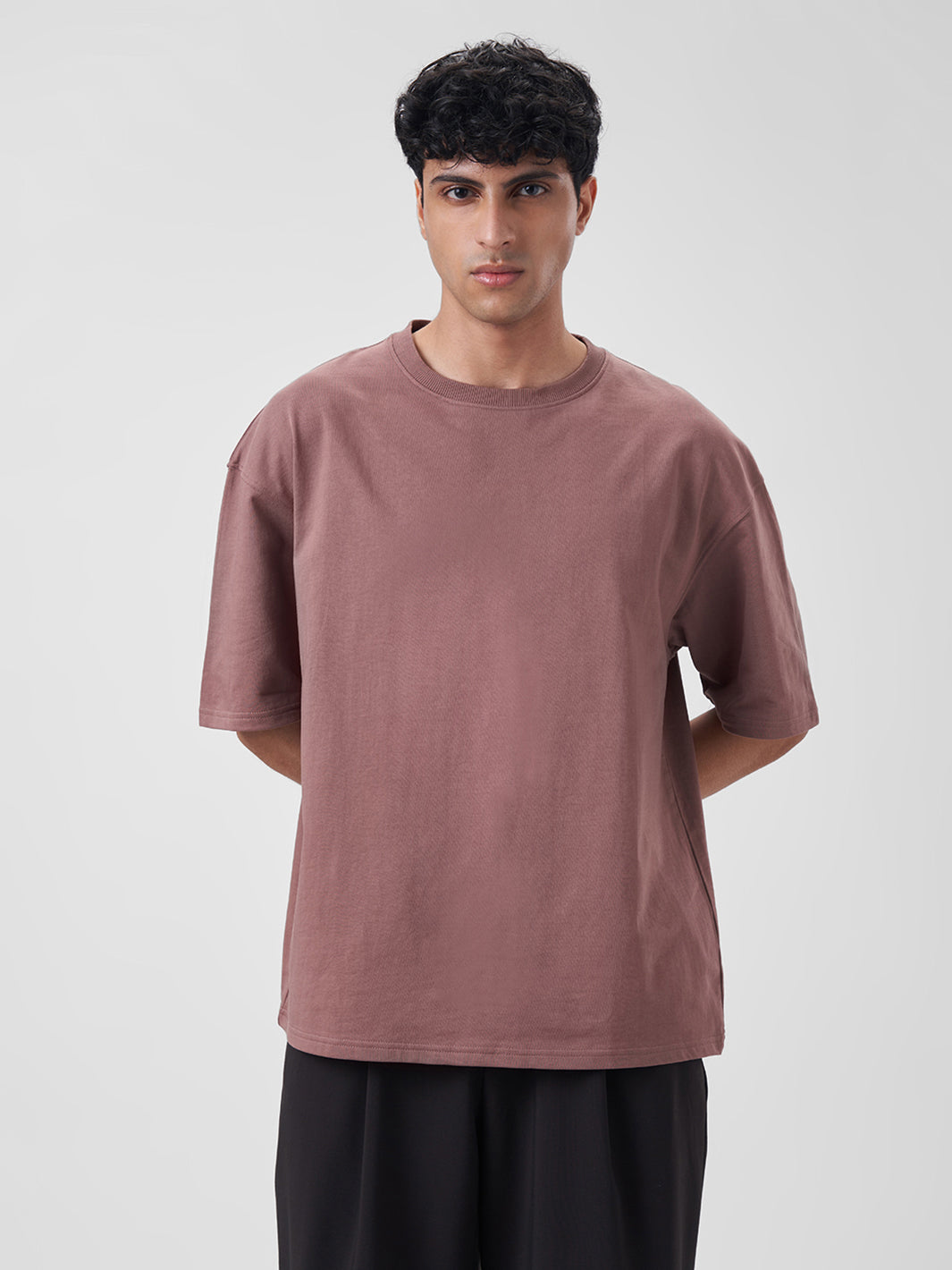 Mens Oversized T Shirt Coffee Brew