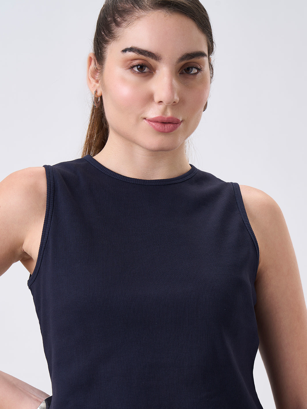 Womens Regular Tank Top Midnight Navy