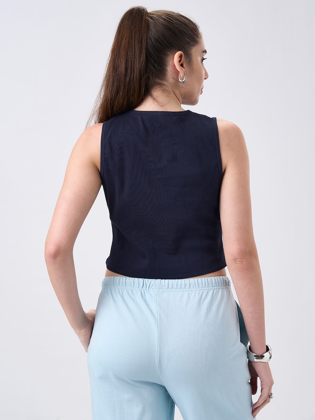 Womens Regular Tank Top Midnight Navy