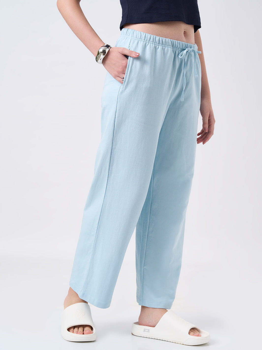 Womens Joggers  Blue Breeze