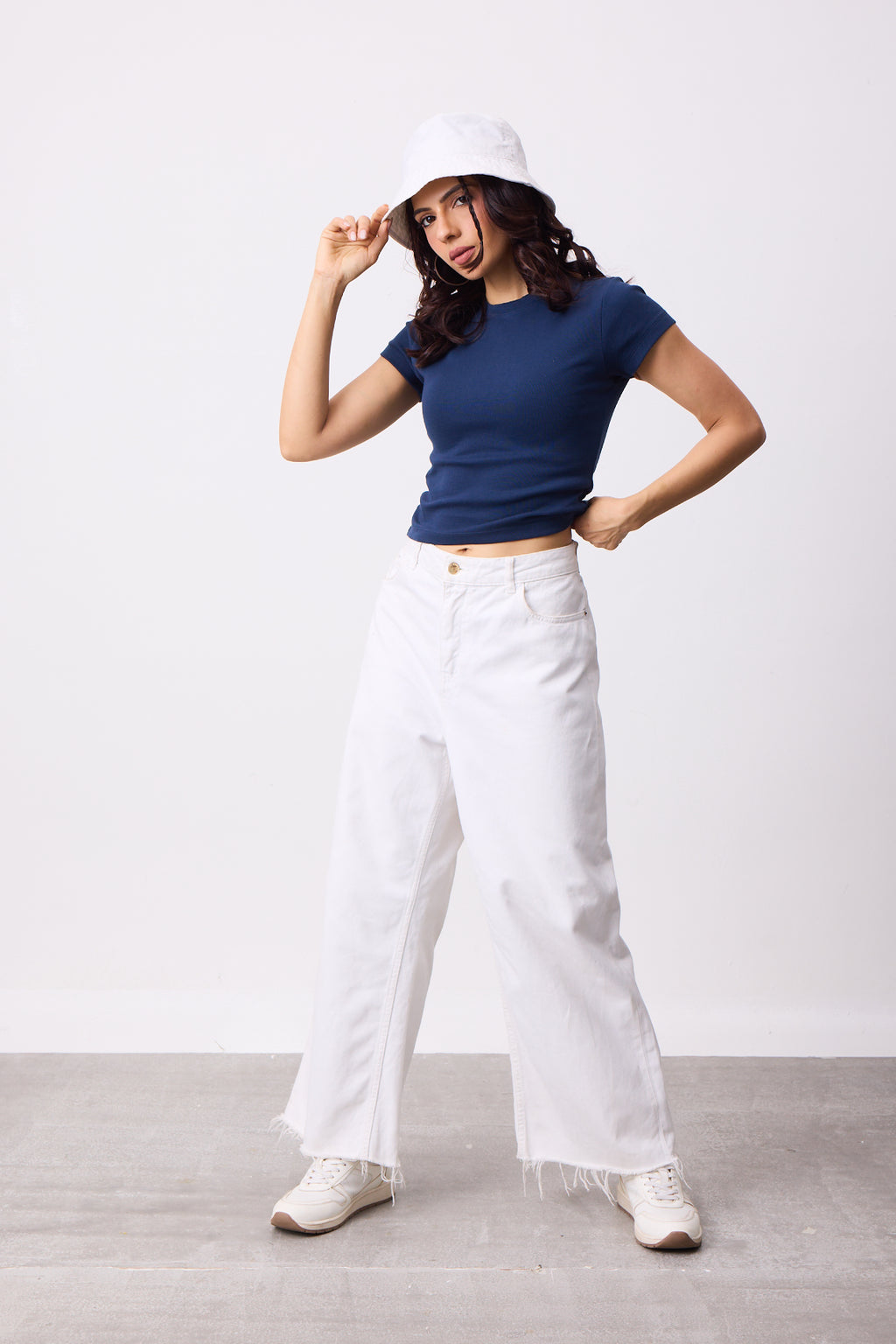 Womens Mini Tee - Dark Blue
