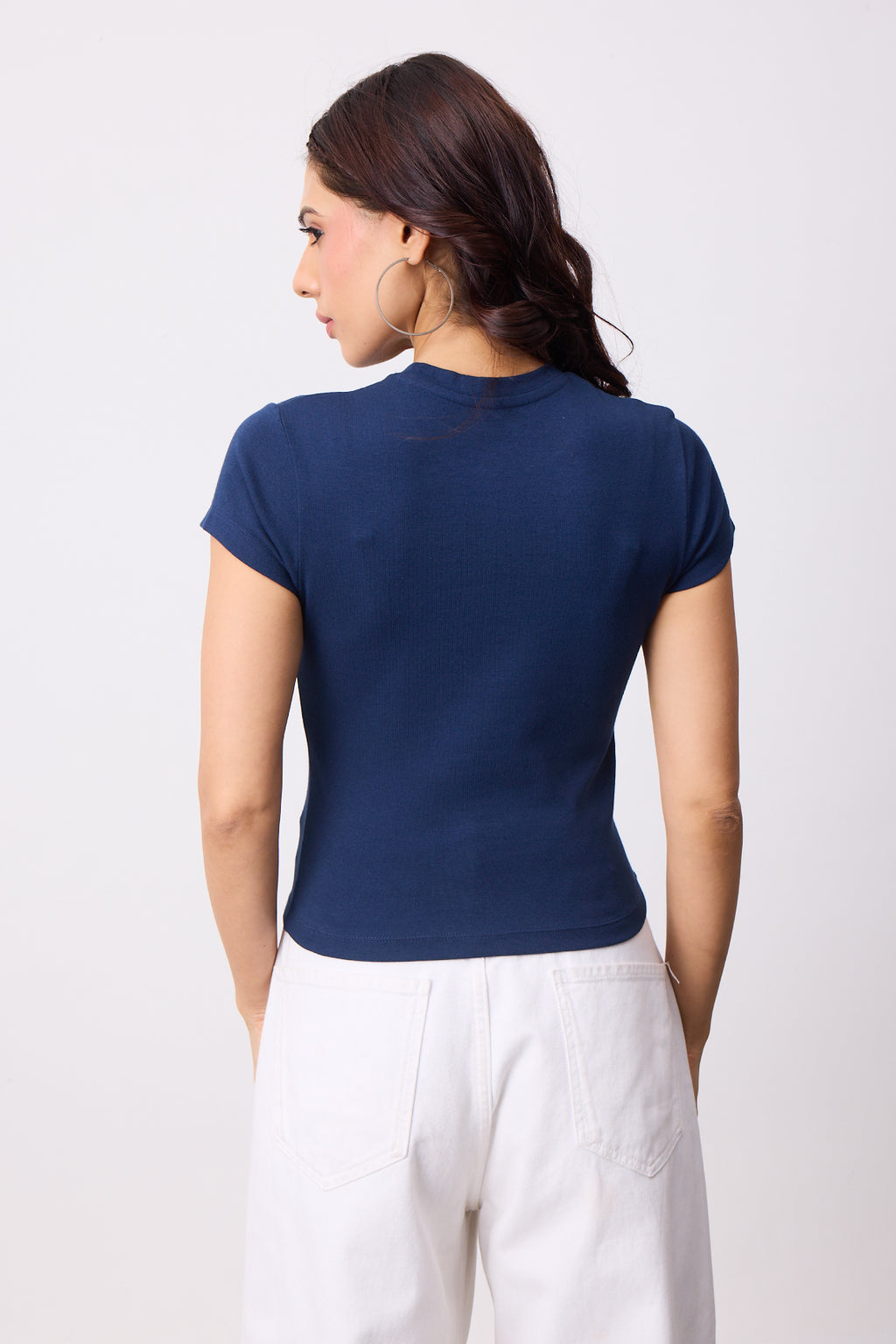 Womens Mini Tee - Dark Blue